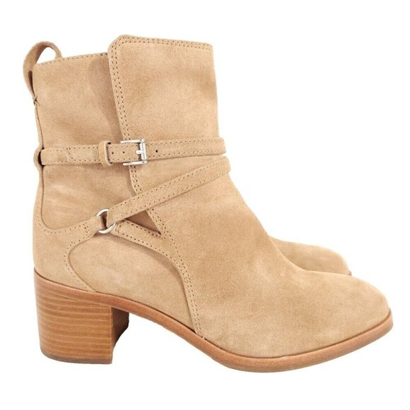 Rag & Bone Hazel Suede Buckle Boots Size 40 US 10 Womens $495 - Picture 5 of 13